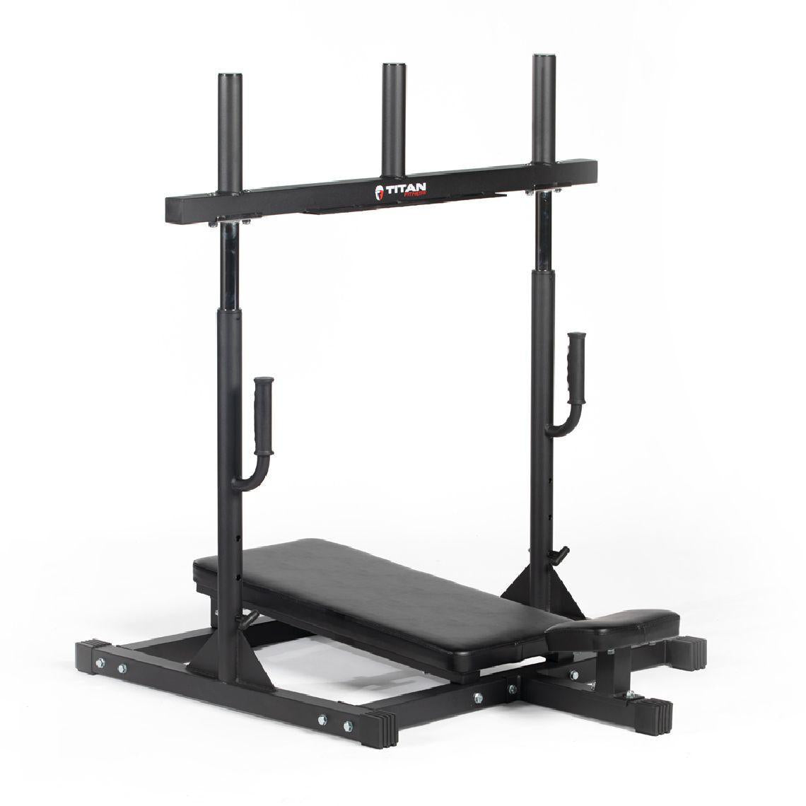 Fitness Vertical Leg Press Machine, 400 LB Capacity, Leg Strengthening Workout, High Intensity Presses