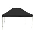 Athena 10 ft. x 15 ft. Black Cover White Frame Instant Pop Up Tent