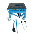 300lbs Heavy Duty Hydraulic Motorcycle Scissor Jack Lift with Foot Peg