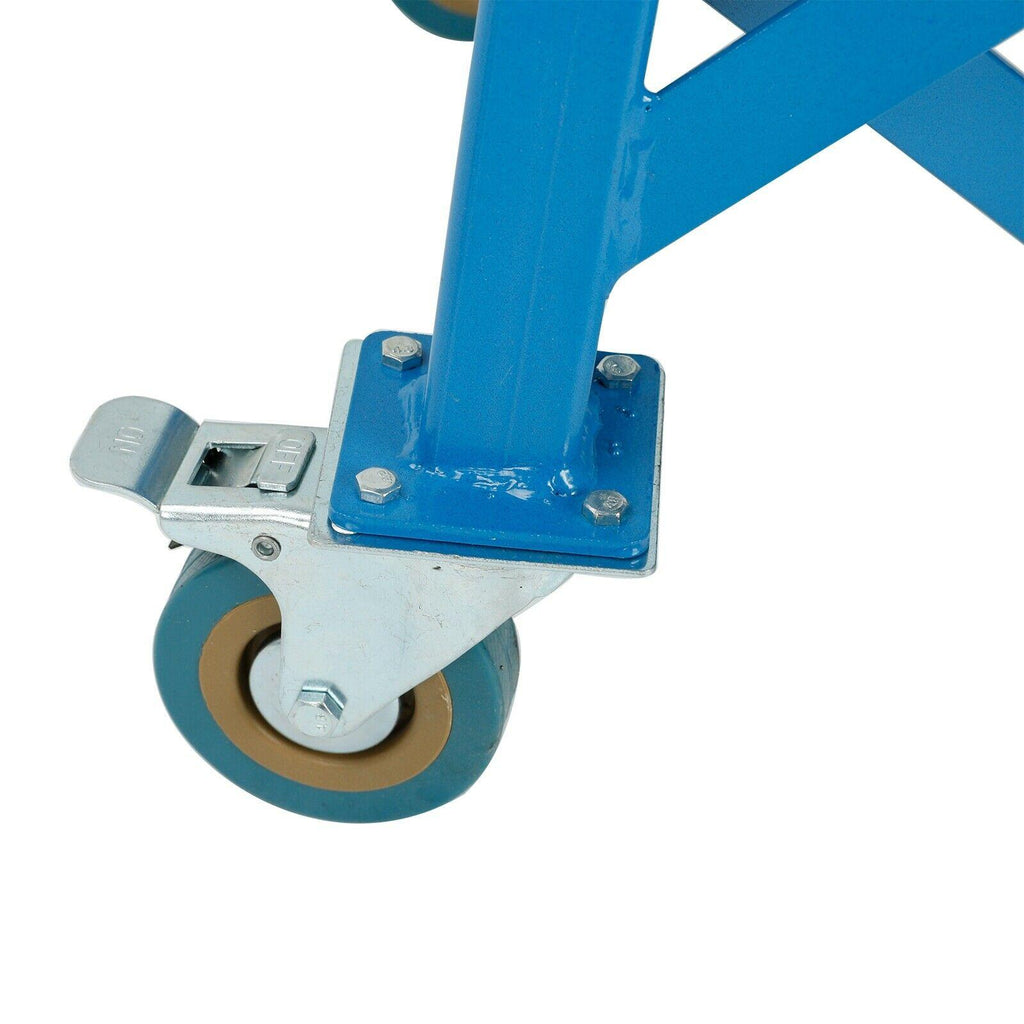 300lbs Heavy Duty Hydraulic Motorcycle Scissor Jack Lift with Foot Peg