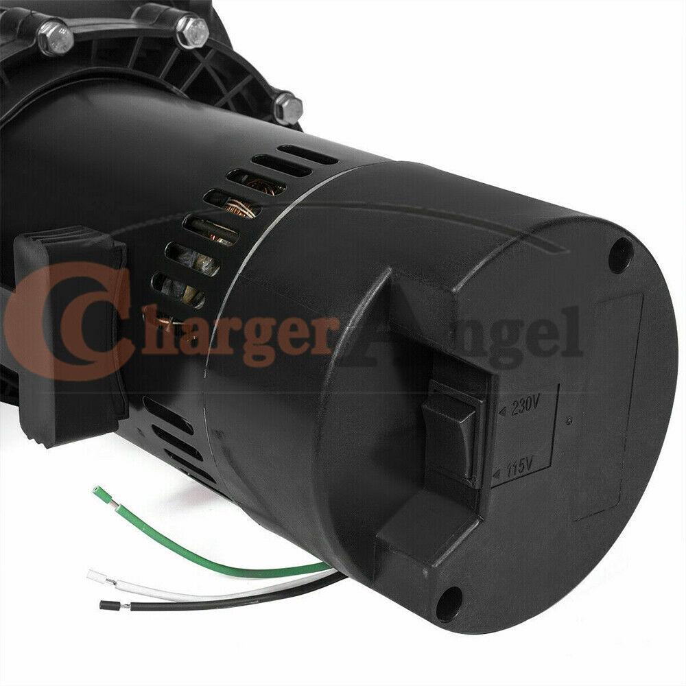 2hp 110-240v 5520gph in/above ground swimming pool pump motor strainer 1500w us