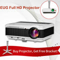 eug 6000lms 1080p projector full hd home theater movie party video xbox game tv