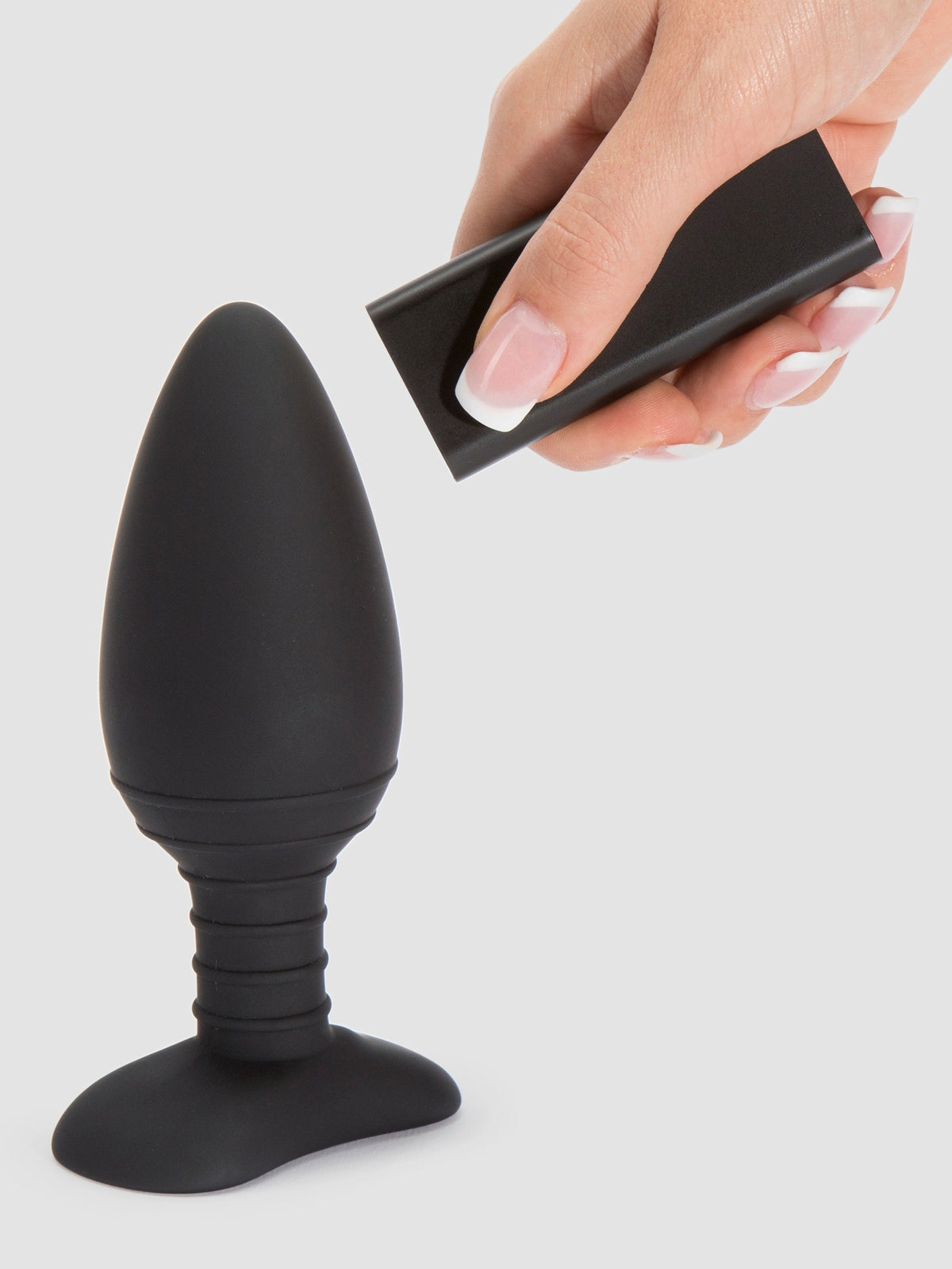 Nexus Ace Large Extra Quiet Remote Control Vibrating Butt Plug 5 Inch, Black