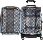 Luggage Maxlite 5 Lightweight 2-Piece Carry on Spinner w/Travel Tote Set (Mocha, 21-Inch Spinner and Tote)