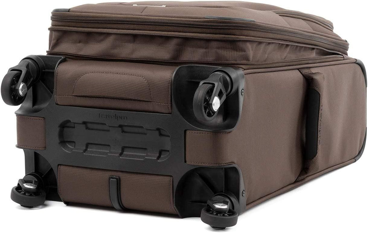 Luggage Maxlite 5 Lightweight 2-Piece Carry on Spinner w/Travel Tote Set (Mocha, 21-Inch Spinner and Tote)