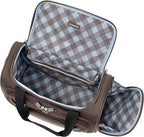 Luggage Maxlite 5 Lightweight 2-Piece Carry on Spinner w/Travel Tote Set (Mocha, 21-Inch Spinner and Tote)
