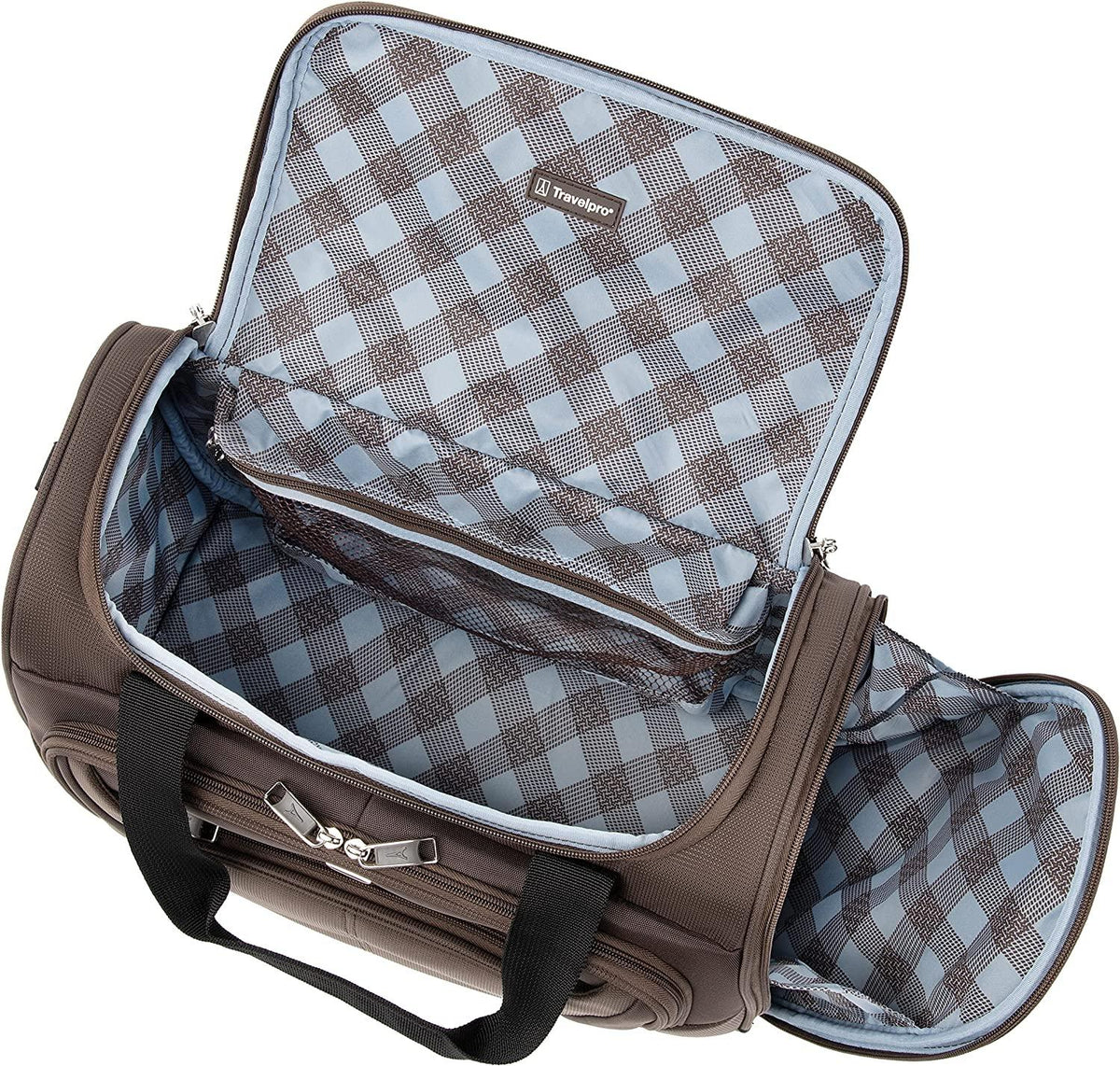 Luggage Maxlite 5 Lightweight 2-Piece Carry on Spinner w/Travel Tote Set (Mocha, 21-Inch Spinner and Tote)