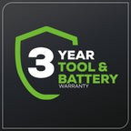 40V 21" Push Mower, 5.0Ah USB Battery