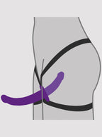 Lovehoney Double Take Double-Ended Strap-On Dildo, Purple