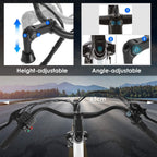 Ayner 26 In. Electric Cruiser Bike with 12.5Ah LarCapacity Removable Lithium-Ion Battery, Electric Commuter Bicycle for Adults Professional 6 Speed City Ebike Black