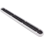 Custom Molded Products 32" Channel Drain With Frame, Dark Gray