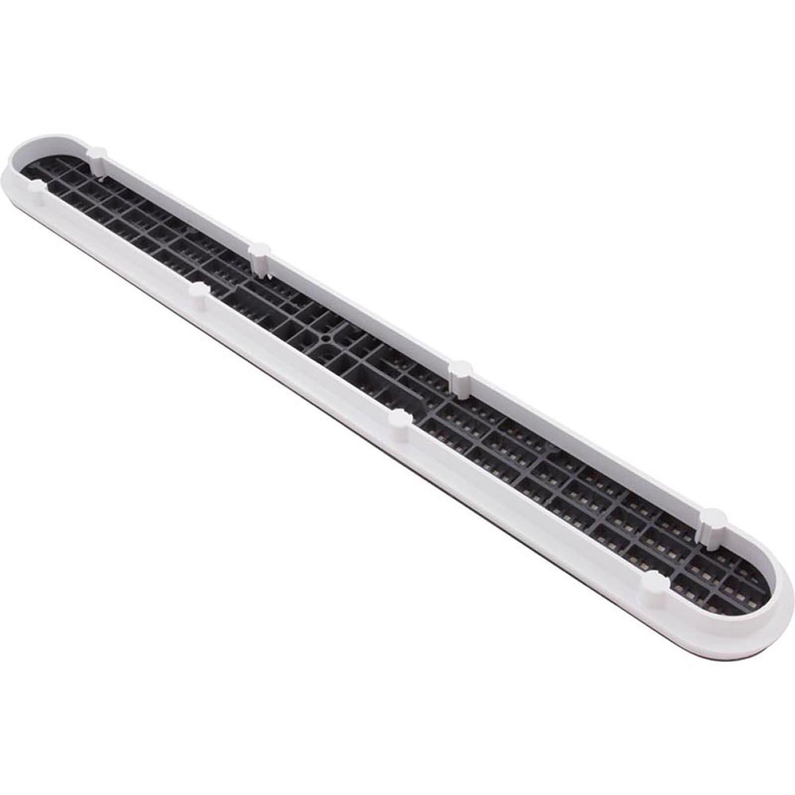 Custom Molded Products 32" Channel Drain With Frame, Dark Gray