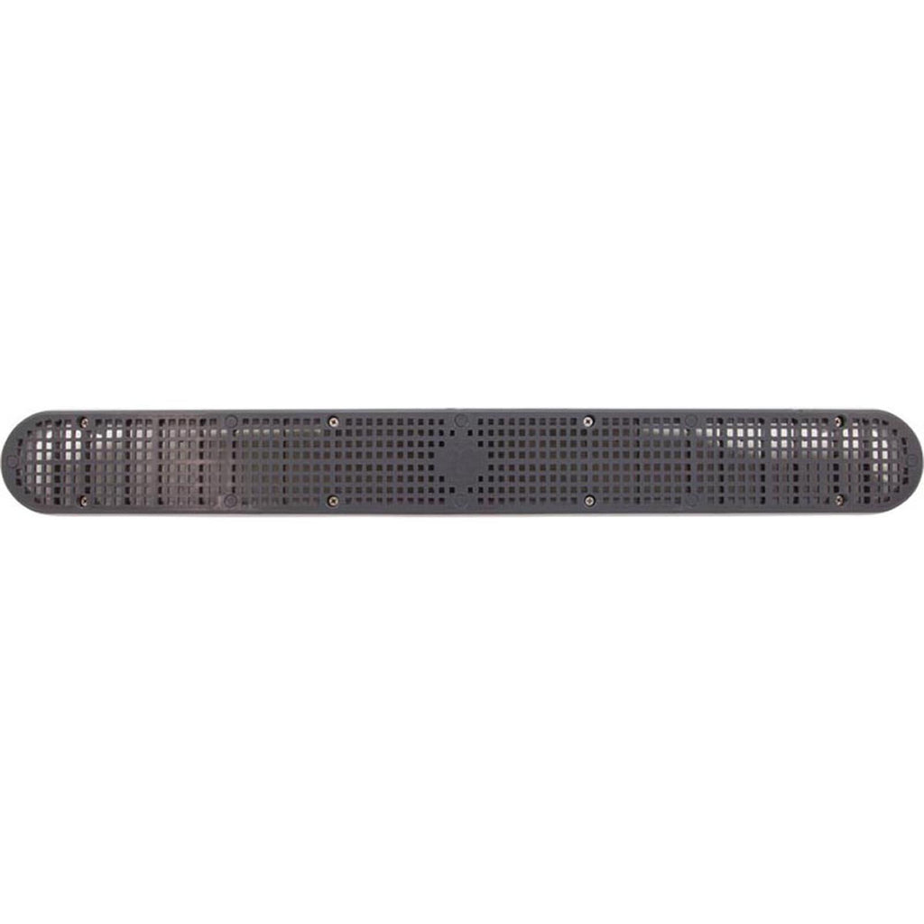 Custom Molded Products 32" Channel Drain With Frame, Dark Gray