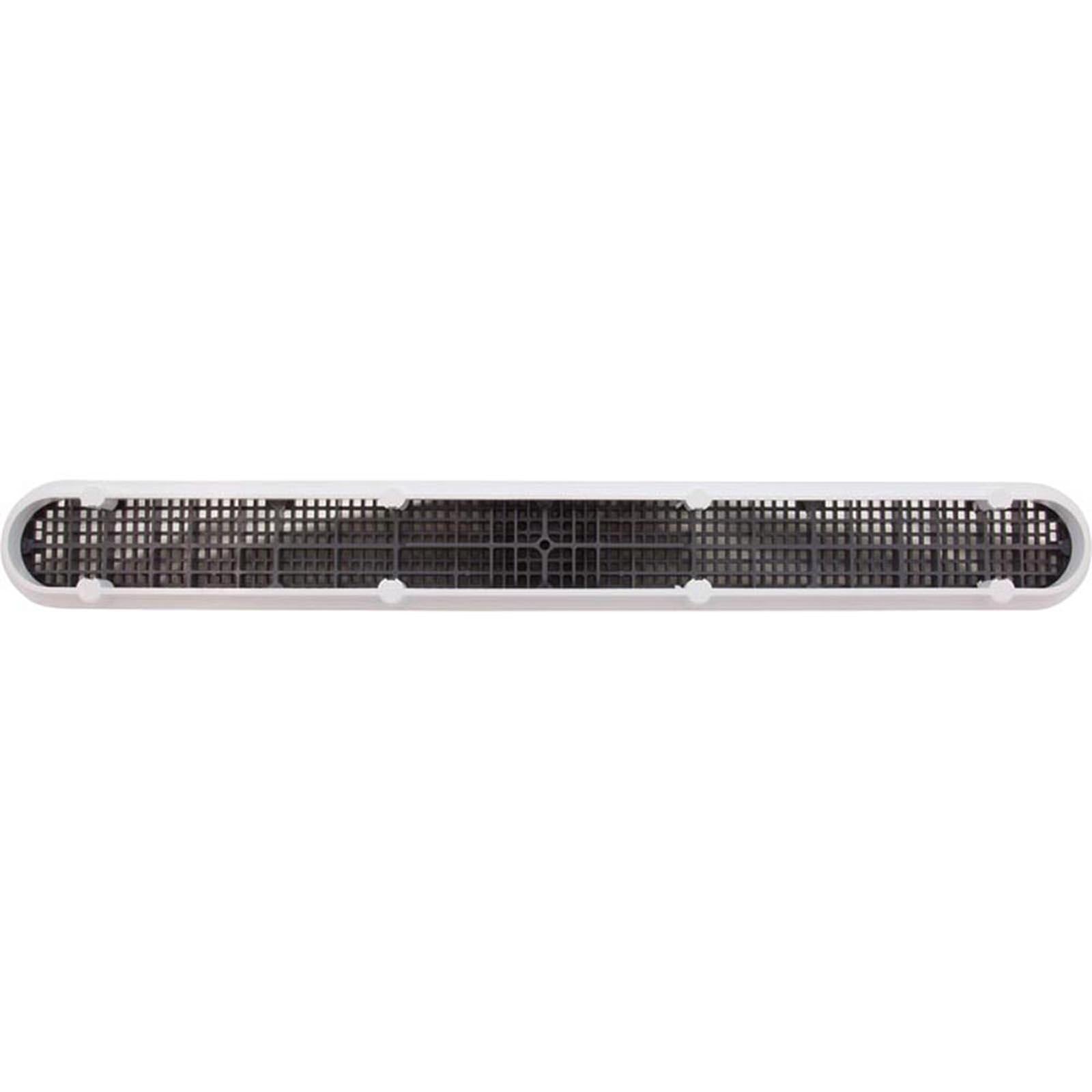 Custom Molded Products 32" Channel Drain With Frame, Dark Gray