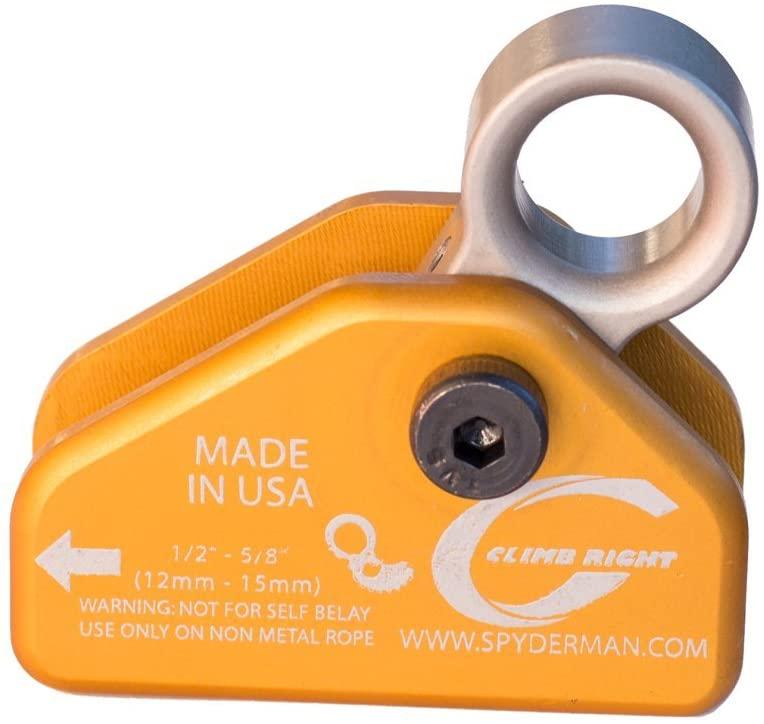 US Rigging Arborist Wire-Core Flip Line with Rope Grab Adjuster and Swivel Snap Hook