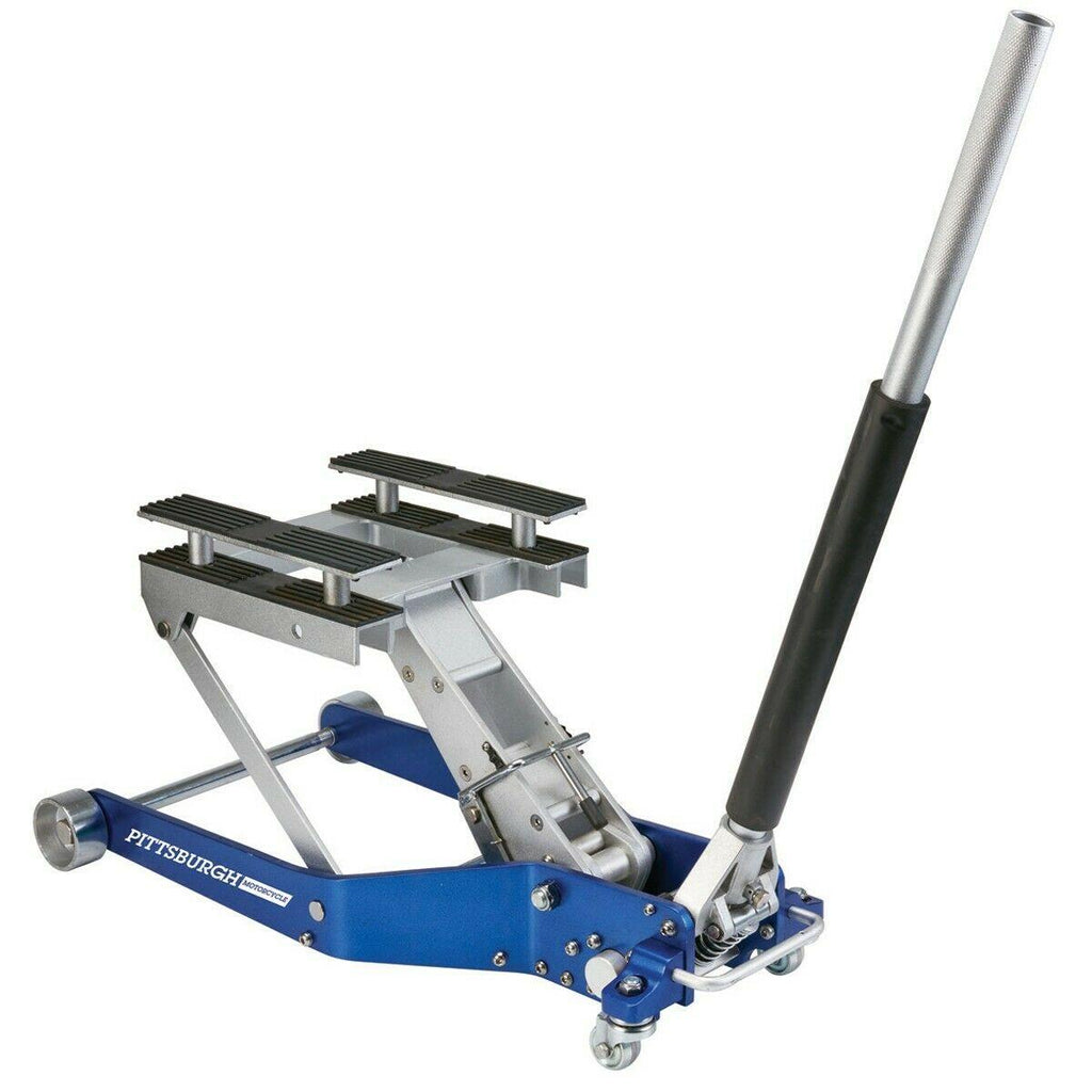 1500 lb. Capacity ATV / Motorcycle Lift Jack Pump Hydraulic Low Profile Nylon