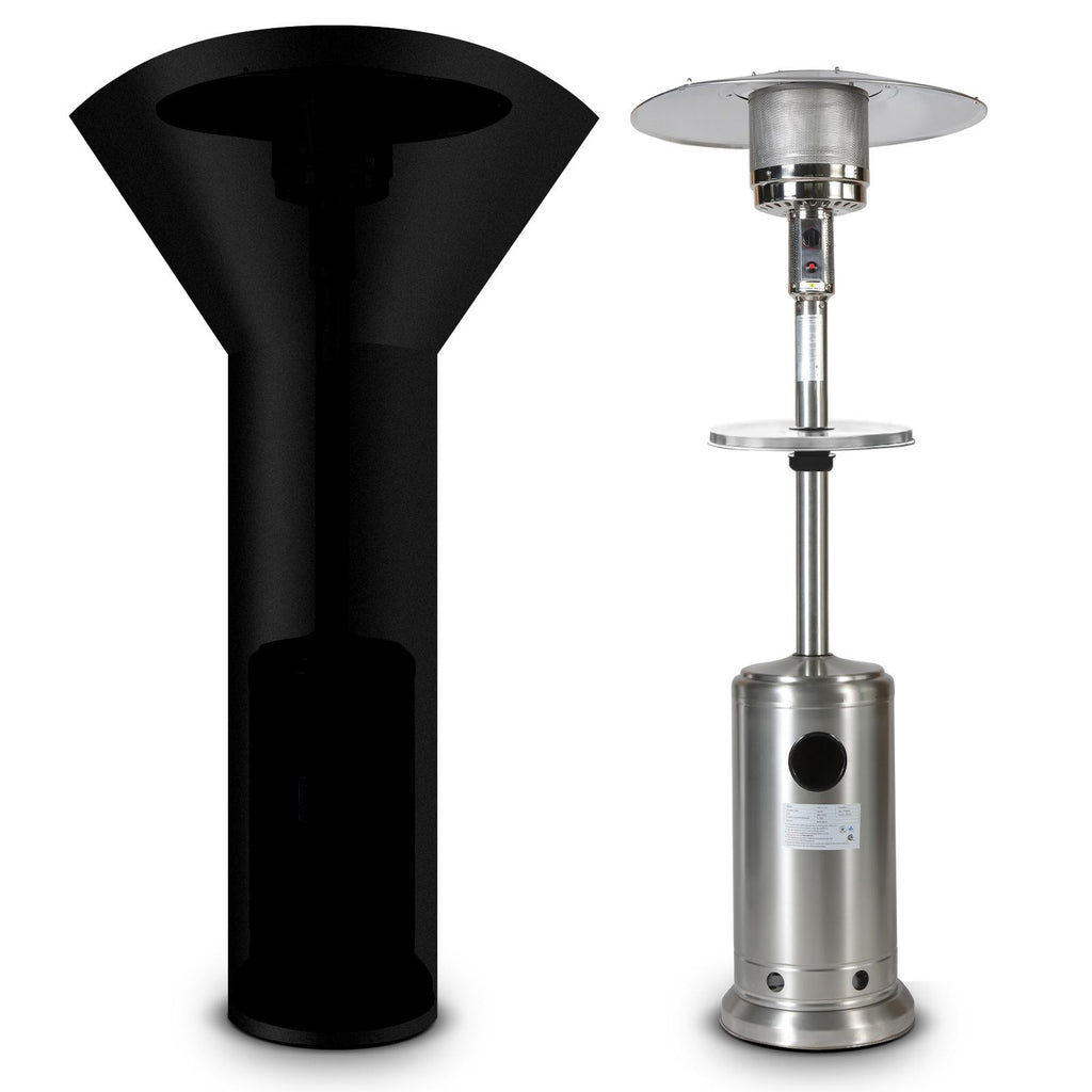 ALAREWO 46000BTU Stainless Steel Propane Patio Heater for dinner party , family gathering , garden , backyard , restaurant , coffee shop , schools XH