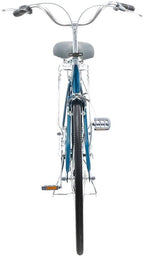 Kingtowag Womens Beach Cruiser Bike 26 inch Single Speed Bicycle for Women Comfortable Bicycle with 17'' Frame  Bike Blue(US Stock)