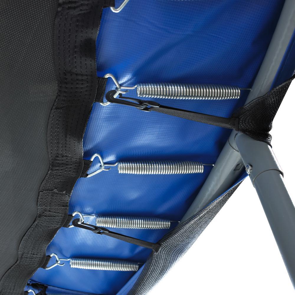 Trampoline Enclosure Set to Fits 14 ft. Round Frames, for 3 or 6 W-Shaped Legs -Set Includes: Net, Poles &amp; Hardware Only