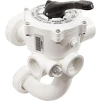 PENTAIR POOL PRODUCTS Multiport Valve, Pent DE, Side Mount, 1-1/2", w/Plumb, 6 Pos
