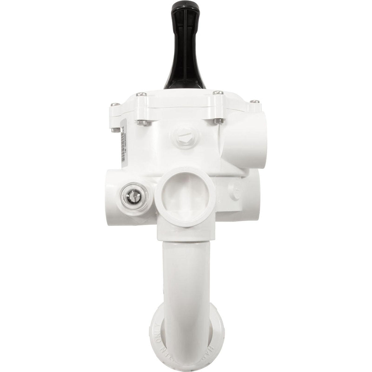 PENTAIR POOL PRODUCTS Multiport Valve, Pent DE, Side Mount, 1-1/2", w/Plumb, 6 Pos