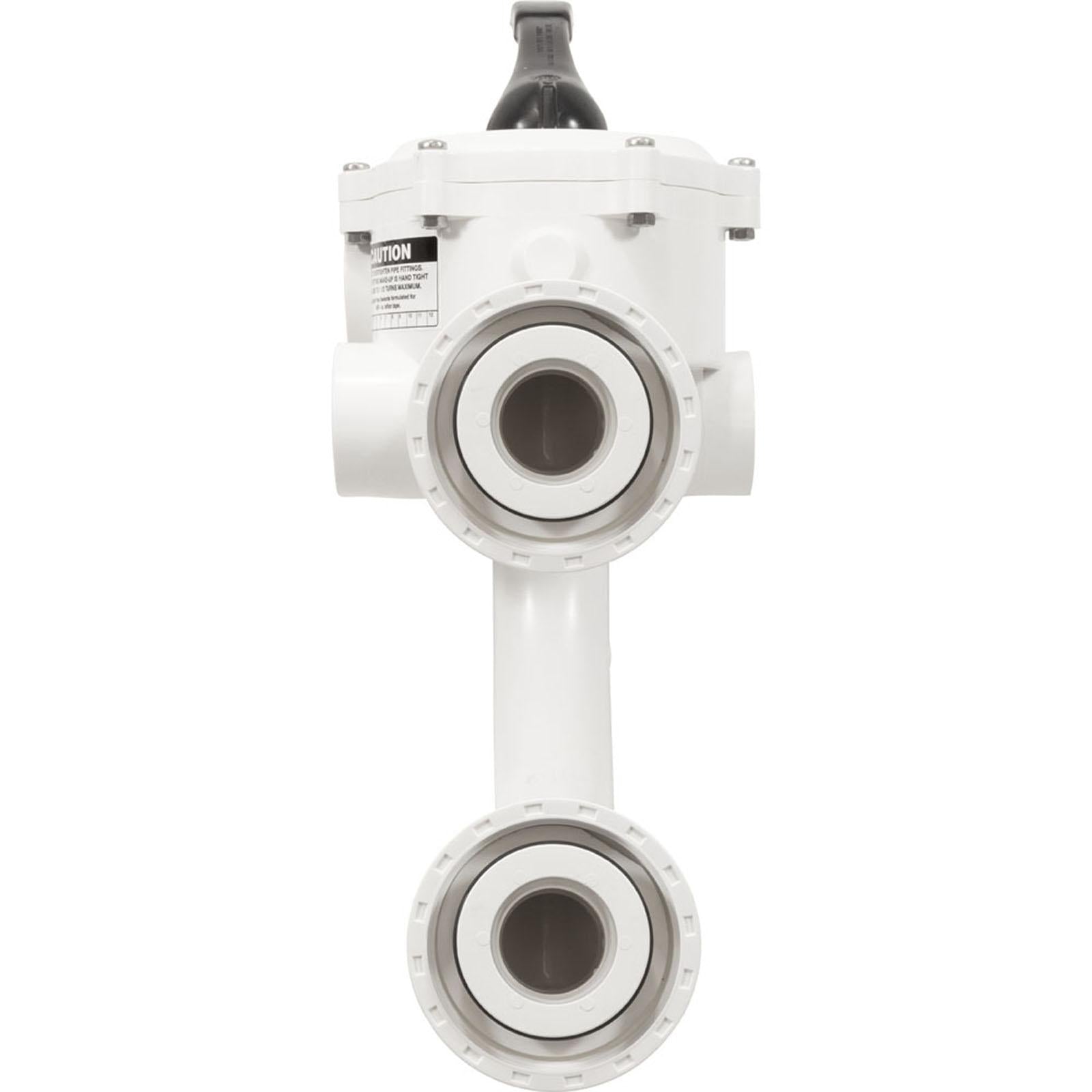 PENTAIR POOL PRODUCTS Multiport Valve, Pent DE, Side Mount, 1-1/2", w/Plumb, 6 Pos