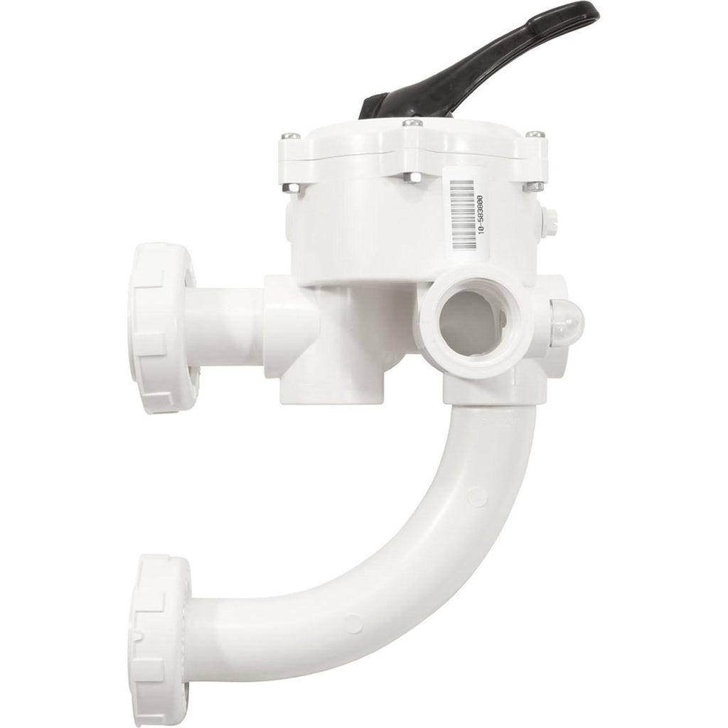 PENTAIR POOL PRODUCTS Multiport Valve, Pent DE, Side Mount, 1-1/2", w/Plumb, 6 Pos
