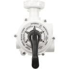 PENTAIR POOL PRODUCTS Multiport Valve, Pent DE, Side Mount, 1-1/2", w/Plumb, 6 Pos