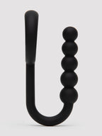 Lovehoney Classic Combo Silicone Ball Ring with Anal Beads, Black