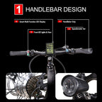 Trekpower 350W Electric Mountain Bike 26'' Electric Bikes for Adults, Electric Bicycles for Men with 36V 10A Battery