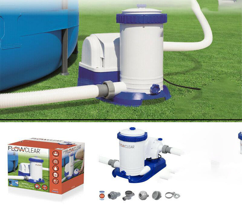 2500 gph filter pump for above ground swimming pools 58392e flowclear