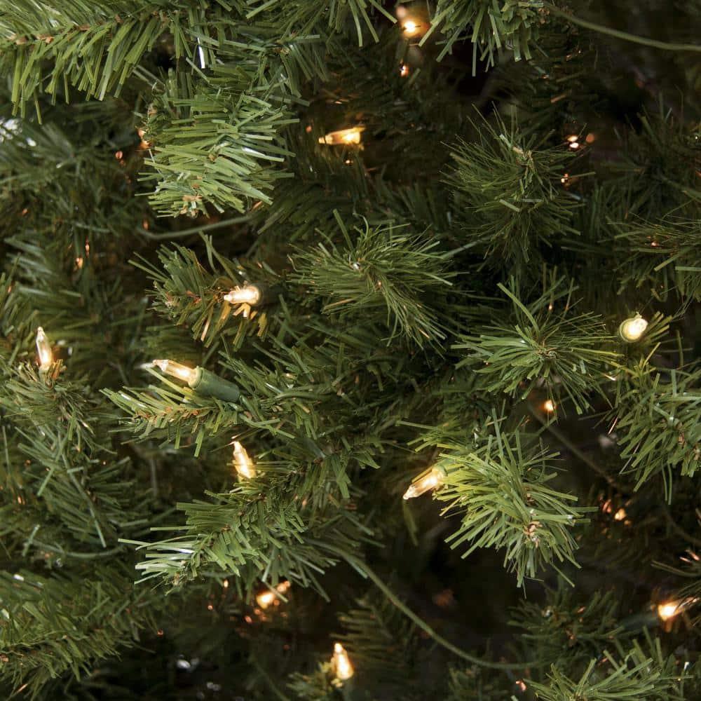 6 ft. Pre-Lit Incandescent Spruce Artificial Christmas Tree with 250 Warm White Lights