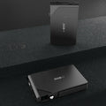 portable wifi dlp projector 3d home cinema wireless movie meeting tv hdmi 3600lm