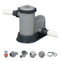 bestway 1500gph above ground swimming pool sand filter pump 59390e device us