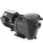 xtremepowerus 1.5hp variable speed inground/above ground pool pump high flo 230v timer control digital display 4-speed programmable