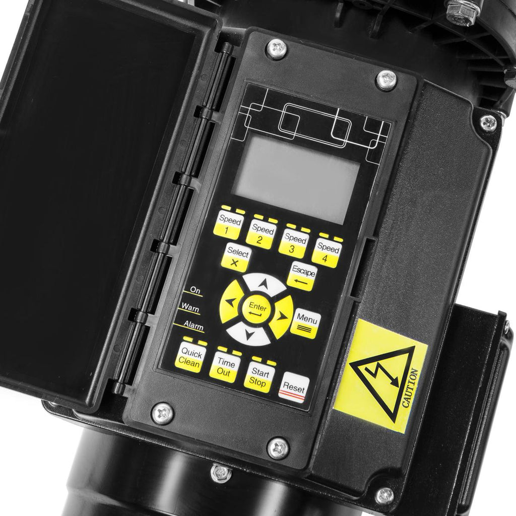 xtremepowerus 1.5hp variable speed inground/above ground pool pump high flo 230v timer control digital display 4-speed programmable