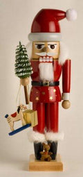 KWO Santa Claus German Christmas Nutcracker Handcrafted in Germany 11 inch New