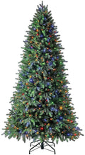 Evergreen classics 7.5 ft Pre-Lit BrentPine Artificial Christmas Tree