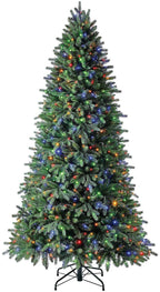 Evergreen classics 7.5 ft Pre-Lit BrentPine Artificial Christmas Tree
