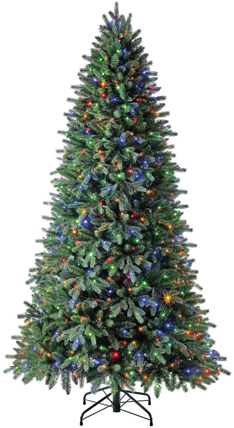 Evergreen classics 7.5 ft Pre-Lit BrentPine Artificial Christmas Tree