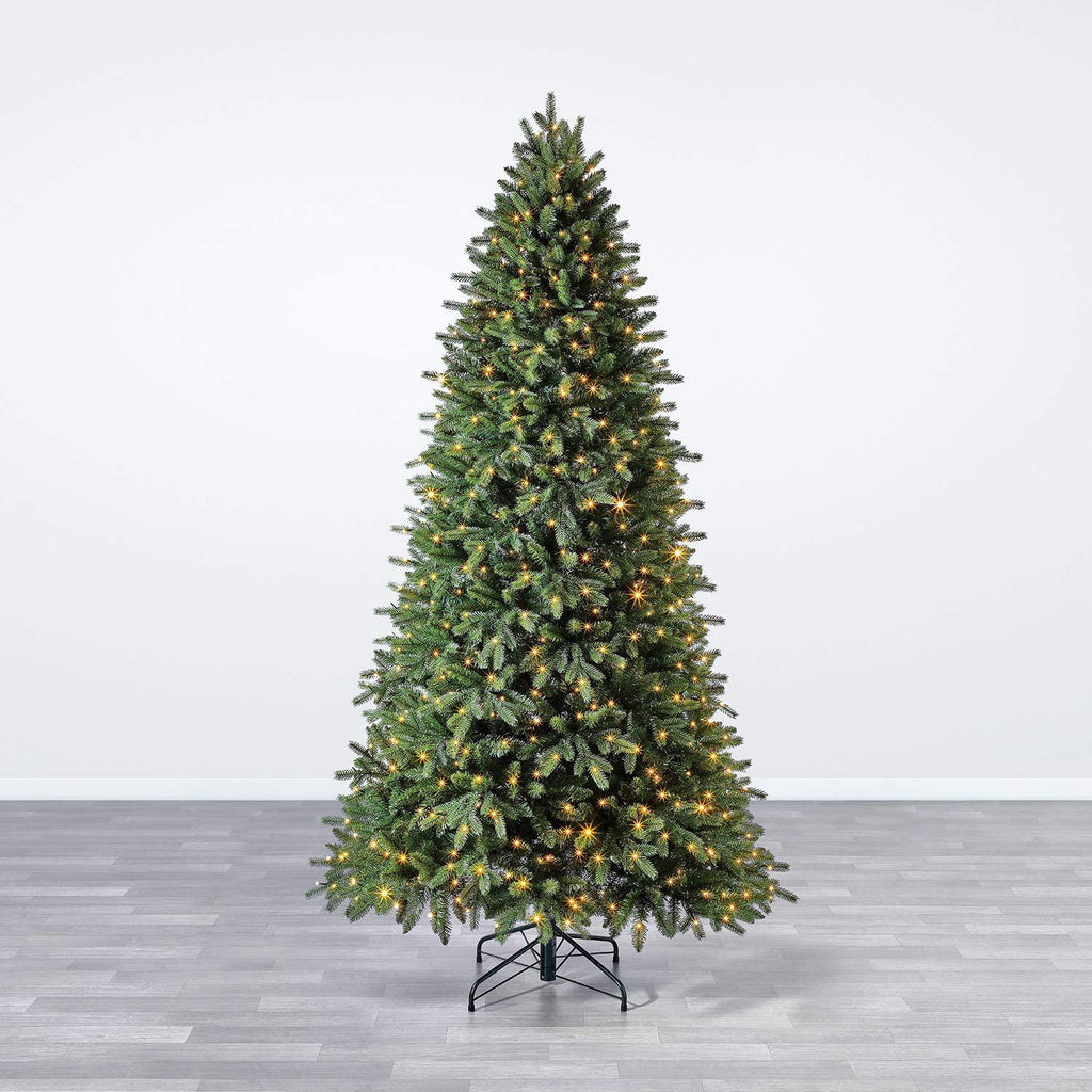 Evergreen classics 7.5 ft Pre-Lit BrentPine Artificial Christmas Tree