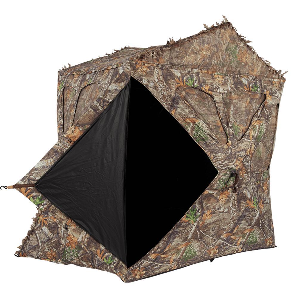3-Person Mossy Oak Distorter Kick Out Ground Hunting Concealment Blind