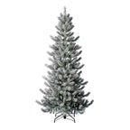 Home Heritage Natural Pine 7' Prelit Artificial Christmas Tree Clear LED