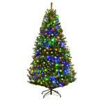 6 ft. Pre-Lit Artificial Christmas Tree with 350 LED Lights
