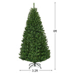 6 ft. Pre-Lit Artificial Christmas Tree with 350 LED Lights
