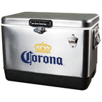 54 Qt.  Steel Corona Ice Chest Cooler