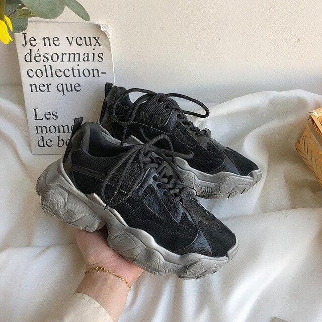 Fashion Luxury Vulcanized Women's Chunky Sneakers