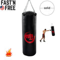 Punching Bag for Man Women Kids, Indoor/Garden Boxing Bag Heavy Bag Set with Chain, Ceiling Hook for MMA, Kickboxing, Muay Thai, Karate, Taekwondo