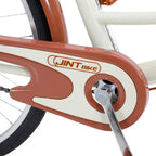 26 Inch Classic Bicycle, Beach Cruiser Bicycle,Retro Bike Comfort Bicycle Commute Body Ease Women's Committed Rider Cruiser Bicycle with Front Basket[U.S. Delivery]