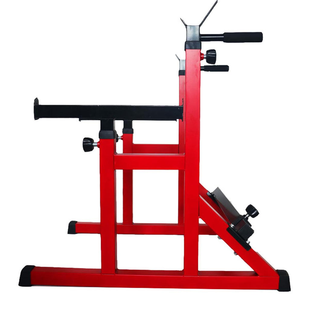 OUSGAR Multi-Function Barbell Rack Dip Stand Height Adjustable Barbell Stand Weight Lifting Rack Gym Family Fitness Squat Rack Weight Lifting Bench Press Dipping Station Weight Set
